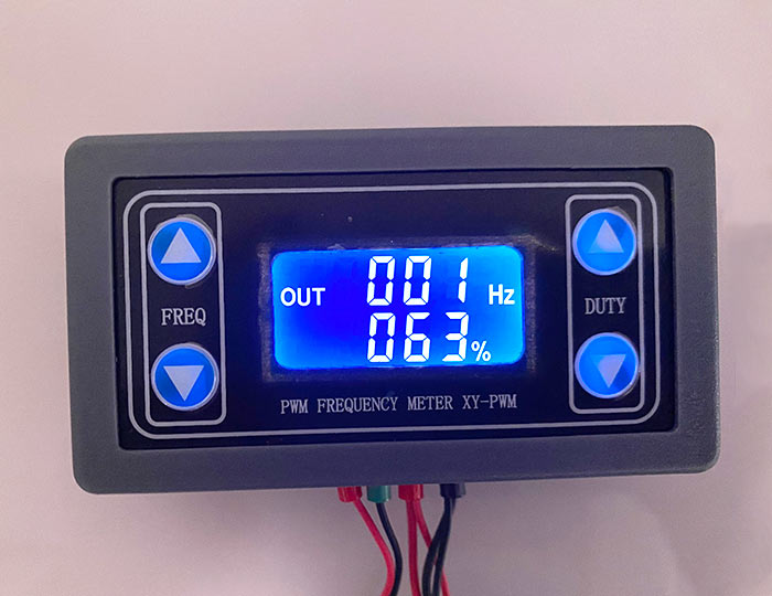 PWM Frequency Meter PWM Pulse Module With Shell & LCD Screen Display